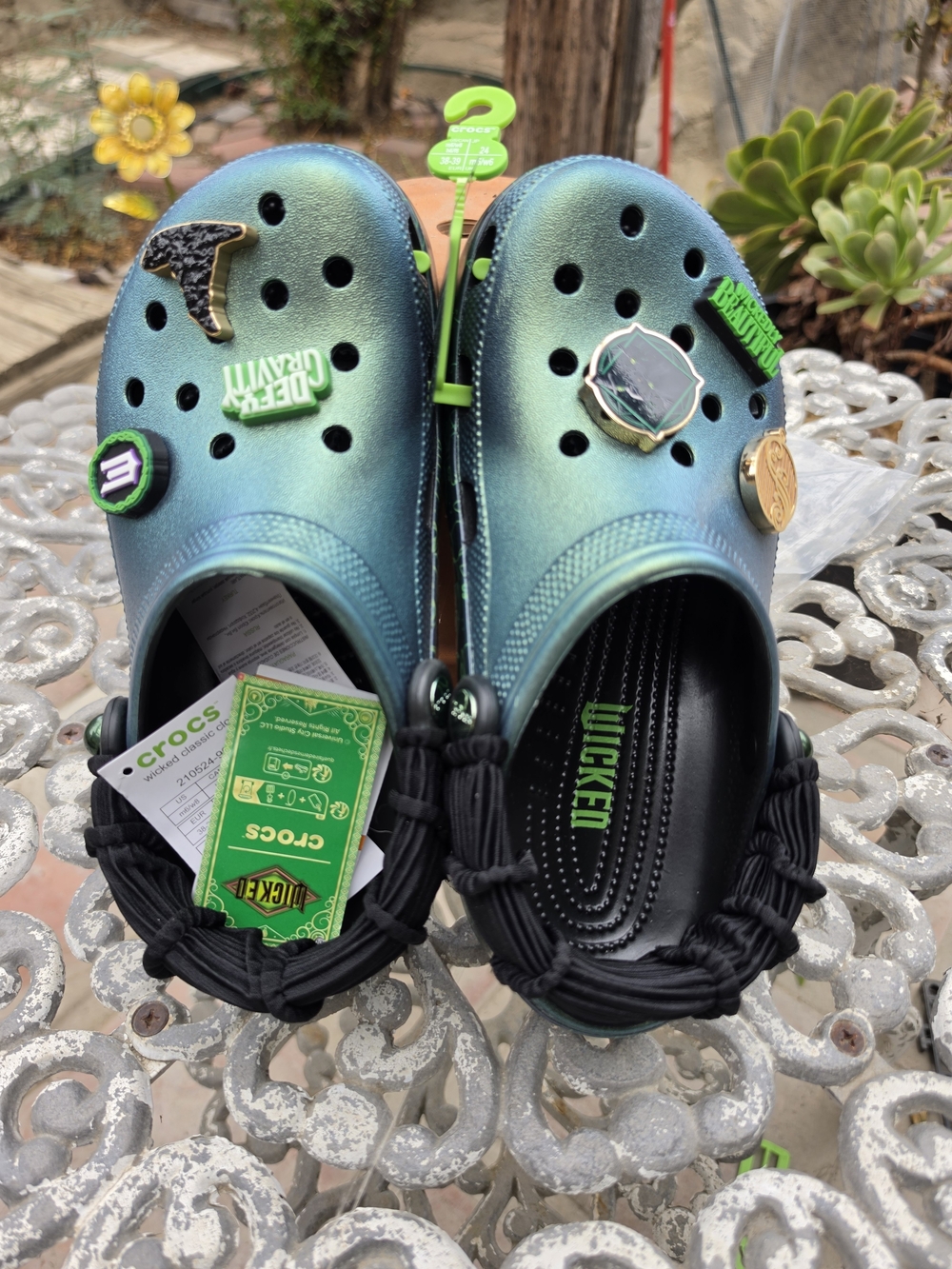 CROCS X Wicked. Womens Size 8